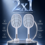 VOLTARIS™ | Raqueta Eléctrica 2 en 1 Mata Mosquitos ⚡