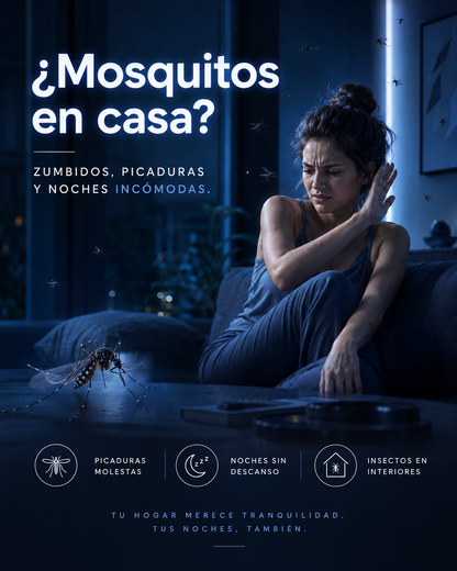 VOLTARIS™ | Raqueta Eléctrica 2 en 1 Mata Mosquitos ⚡