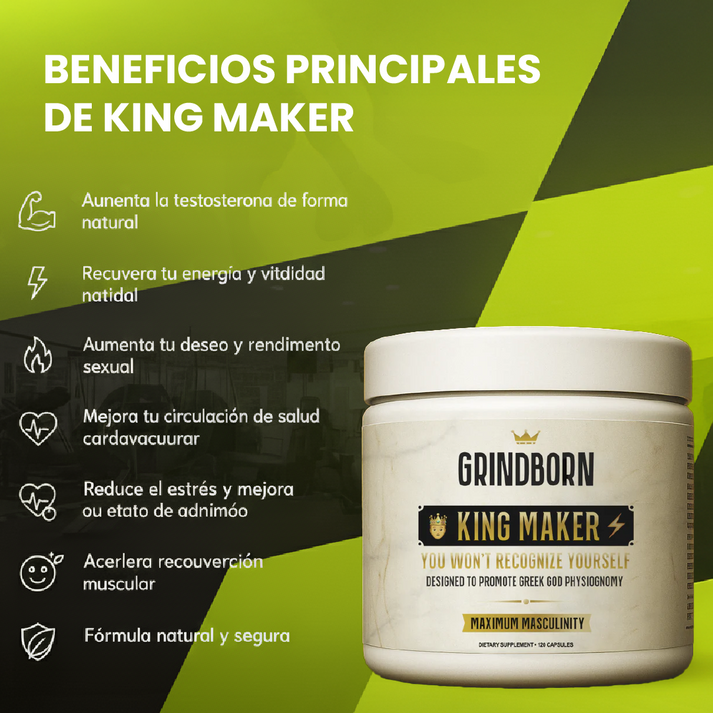 😎🍆KingMaker Gold™ 2x1 | 👑 Potencia tu energía y rendimiento diario