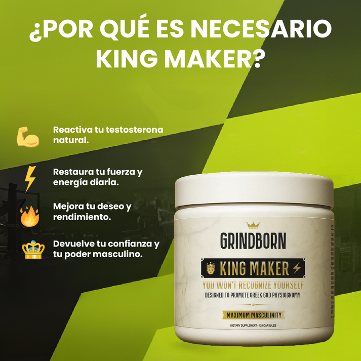 😎🍆KingMaker Gold™ 2x1 | 👑 Potencia tu energía y rendimiento diario